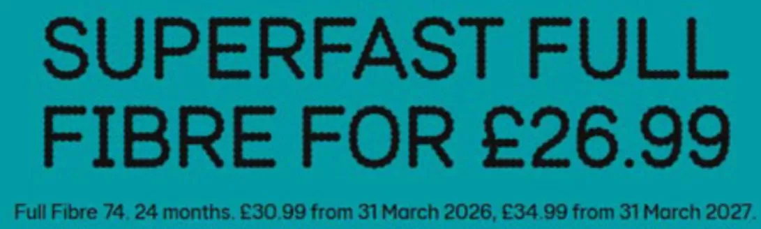 EE catalogue in Stoke-on-Trent | Superfast Full Fiber For £26.99 | 2026-03-31T00:00:00.000Z - 2027-03-31T00:00:00.000Z