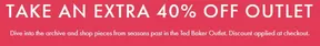 Ted Baker catalogue in Liverpool | Take An Extra 40% Off Outlet! | 2025-10-28T00:00:00.000Z - 2025-11-09T00:00:00.000Z