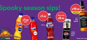 Costcutter catalogue in Belfast | Spooky Season Sips! | 2025-10-28T00:00:00.000Z - 2025-11-24T00:00:00.000Z