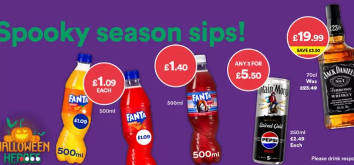 Costcutter catalogue in Eastbourne | Spooky Season Sips! | 2025-10-28T00:00:00.000Z - 2025-11-24T00:00:00.000Z