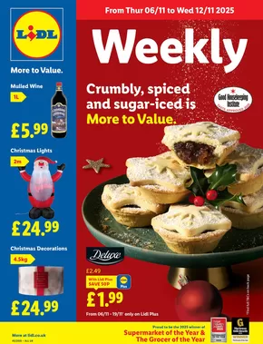 Lidl catalogue in Coventry | Current bargains and offers | 2025-11-06T00:00:00.000Z - 2025-11-12T00:00:00.000Z