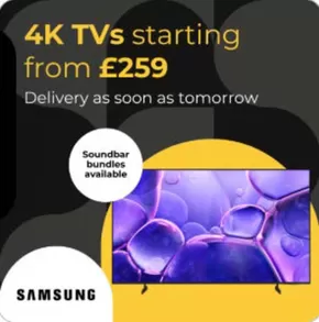 Hughes catalogue in Newtownabbey | 4K TVs Starting From £259 | 2025-10-30T00:00:00.000Z - 2025-11-13T00:00:00.000Z