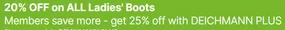 Deichmann catalogue in Leicester | 20% Off On Ladies Boots | 2025-10-31T00:00:00.000Z - 2025-11-18T00:00:00.000Z