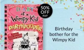 Waterstones Booksellers catalogue in Sheffield | Birthday Bother For The Wimpy Kid | 2025-10-31T00:00:00.000Z - 2025-11-05T00:00:00.000Z