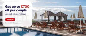 Tui catalogue in Leeds | Get up to £700 Off Per Couple | 2025-11-01T00:00:00.000Z - 2025-12-31T00:00:00.000Z
