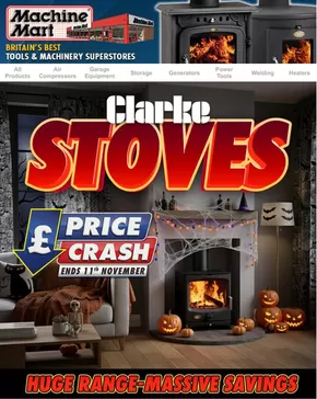 Machine Mart catalogue in Epsom | Clarke Stoves/ | 2025-10-31T00:00:00.000Z - 2025-11-11T00:00:00.000Z