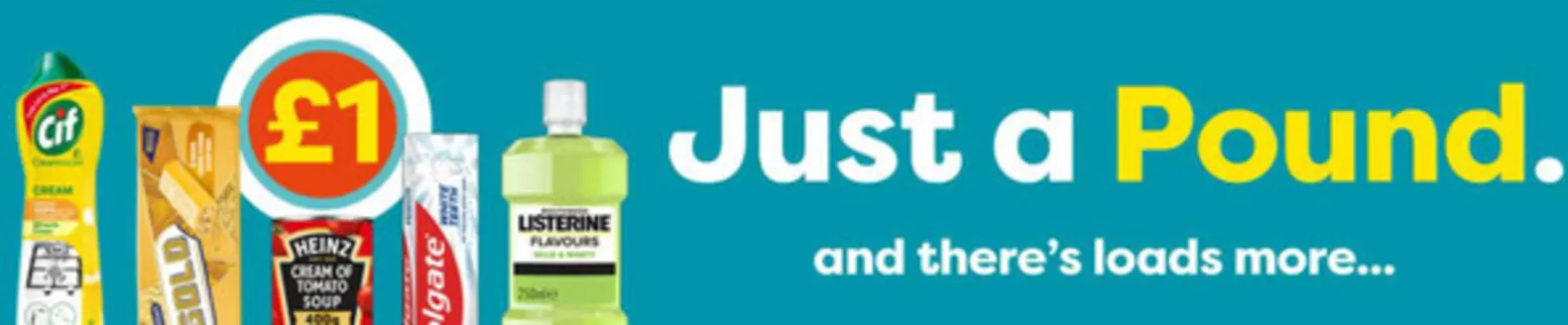 Poundland catalogue in Kilmarnock | Just A Pound - | 2025-11-04T00:00:00.000Z - 2025-11-30T00:00:00.000Z