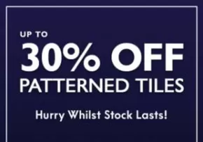 Walls and Floors catalogue in Weymouth | Up To 30% Off Patterned Tiles | 2025-11-04T00:00:00.000Z - 2025-11-23T00:00:00.000Z