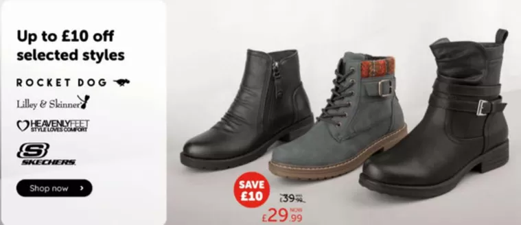 Shoe Zone catalogue | Up To £10 Off Selected Styles | 2025-11-04T00:00:00.000Z - 2025-11-18T00:00:00.000Z
