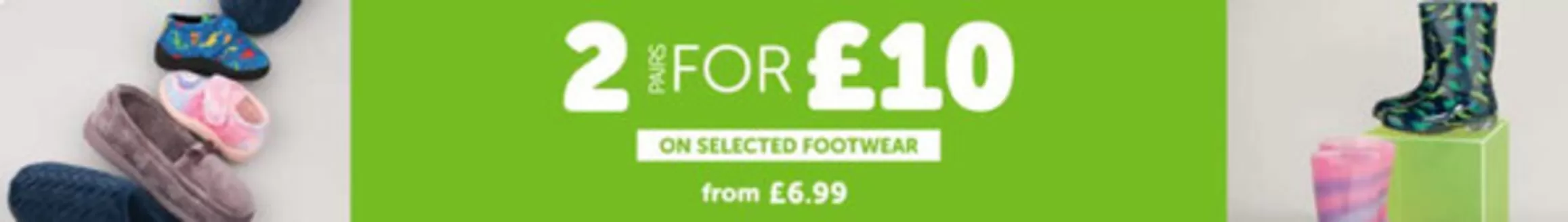 Shoe Zone catalogue | 2 Pairs For £10 | 2025-11-04T00:00:00.000Z - 2025-11-19T00:00:00.000Z