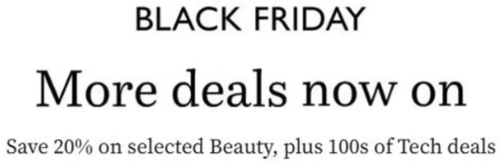 John Lewis catalogue | Black Friday- | 2025-11-05T00:00:00.000Z - 2025-11-14T00:00:00.000Z