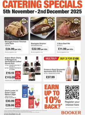 Booker Wholesale catalogue in Basingstoke | CATERING SPECIALS- | 2025-11-06T00:00:00.000Z - 2025-12-02T00:00:00.000Z