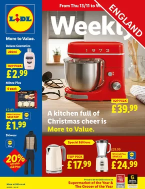 Lidl catalogue in Wembley | Offers for bargain hunters | 2025-11-13T00:00:00.000Z - 2025-11-19T00:00:00.000Z
