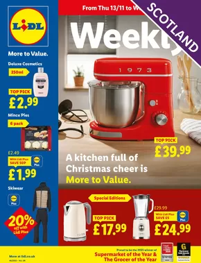 Lidl catalogue in Wembley | Save now with our deals | 2025-11-13T00:00:00.000Z - 2025-11-19T00:00:00.000Z