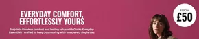 Clarks catalogue | Everyday Comfort Effortlessl Your's | 2025-11-07T00:00:00.000Z - 2025-11-15T00:00:00.000Z