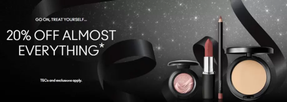 MAC Cosmetics catalogue in Great Malvern | 20% Off Almost Everythig* | 2025-11-10T00:00:00.000Z - 2025-11-22T00:00:00.000Z