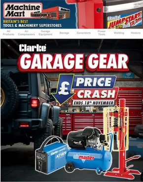 Machine Mart catalogue in Watford | Clarke Garage Proce Cash | 2025-11-10T00:00:00.000Z - 2025-11-18T00:00:00.000Z