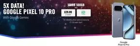 Carphone Warehouse catalogue in Norwich | 5X Data! Google Pixel 10 Pro | 2025-11-11T00:00:00.000Z - 2025-11-30T00:00:00.000Z