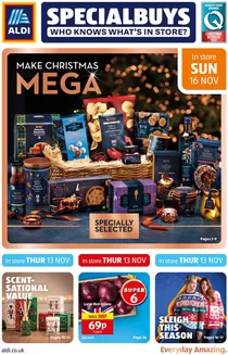 Aldi catalogue in Hounslow | Current bargains and offers | 2025-11-13T00:00:00.000Z - 2025-11-16T00:00:00.000Z