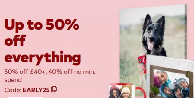 Snapfish catalogue in Bridport | Up To 50% Off Everything- | 2025-11-12T00:00:00.000Z - 2025-11-16T00:00:00.000Z