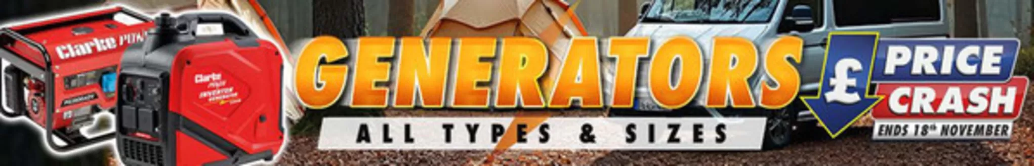 Machine Mart catalogue in Bolton | Generators All Types & Sizes | 2025-11-12T00:00:00.000Z - 2025-11-18T00:00:00.000Z