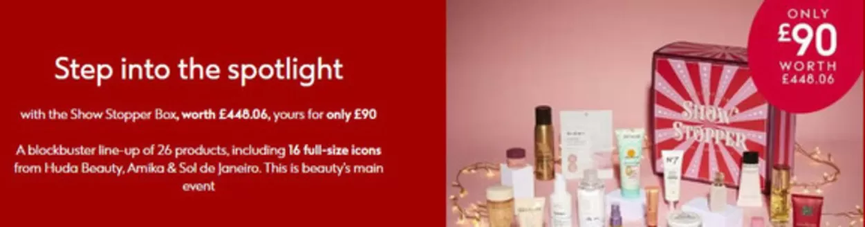 Boots catalogue in Hounslow | Step Into The Spotlight | 2025-11-13T00:00:00.000Z - 2025-11-22T00:00:00.000Z