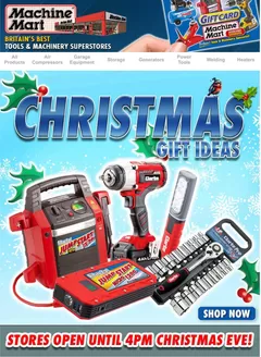 Machine Mart catalogue in Epsom | Christmas Gift Ideas | 2025-11-14T00:00:00.000Z - 2025-11-18T00:00:00.000Z