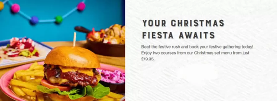 Chiquito catalogue in Bolton | Your Christmas Fiesta Awaits | 2025-11-14T00:00:00.000Z - 2025-12-31T00:00:00.000Z