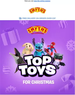 Smyths Toys catalogue | Top Toys For Christmas | 2025-11-17T00:00:00.000Z - 2025-12-25T00:00:00.000Z