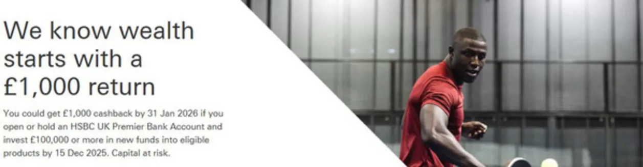 HSBC catalogue in Ellon | We know Wealth Stars With A £1.000 Return | 2025-11-17T00:00:00.000Z - 2025-12-15T00:00:00.000Z