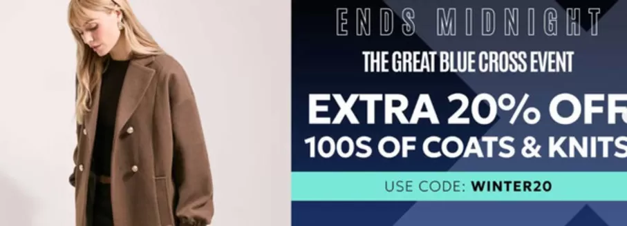Debenhams catalogue in Poole | Extra 20% Off 100s Of Coats & Knits | 2025-11-18T00:00:00.000Z - 2025-12-07T00:00:00.000Z