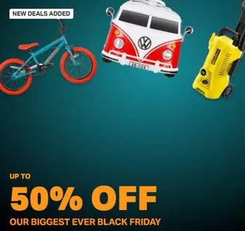 Halfords catalogue in Solihull | Up To 50% Off Our Biggest Ever Black Friday | 2025-11-19T00:00:00.000Z - 2025-12-11T00:00:00.000Z
