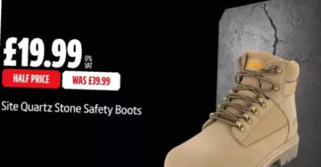 Screwfix catalogue in Cannock | Site Quartz Stone Safety Boots | 2025-11-19T00:00:00.000Z - 2025-12-15T00:00:00.000Z