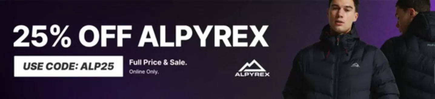 Footasylum catalogue in Belfast | 25% Off Alpyrex | 2025-11-19T00:00:00.000Z - 2025-11-30T00:00:00.000Z