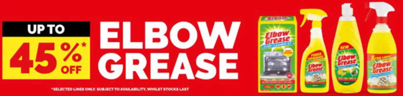 Poundstretcher catalogue in Hounslow | Elbow Grease | 2025-11-20T00:00:00.000Z - 2025-12-24T00:00:00.000Z