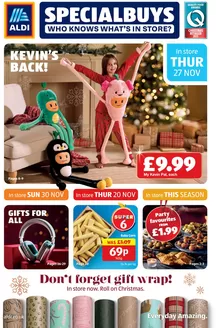 Aldi catalogue in Gillingham | Current deals and offers | 2025-11-20T00:00:00.000Z - 2025-11-30T00:00:00.000Z