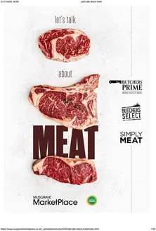 Musgrave MarketPlace catalogue in Bracknell | Let's Talk | 2025-11-21T00:00:00.000Z - 2025-11-30T00:00:00.000Z