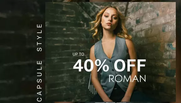 Dorothy Perkins catalogue | Up To 40% Off Roman | 2025-11-21T00:00:00.000Z - 2025-12-16T00:00:00.000Z