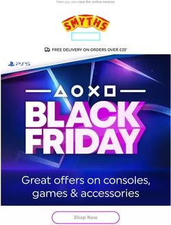 Smyths Toys catalogue in London | Black Friday | 2025-11-21T00:00:00.000Z - 2025-11-26T00:00:00.000Z