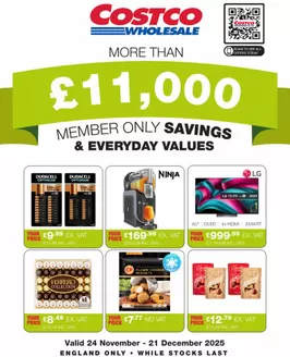 Costco catalogue in Sheffield | Offers Costco | 2025-11-24T00:00:00.000Z - 2025-12-21T00:00:00.000Z