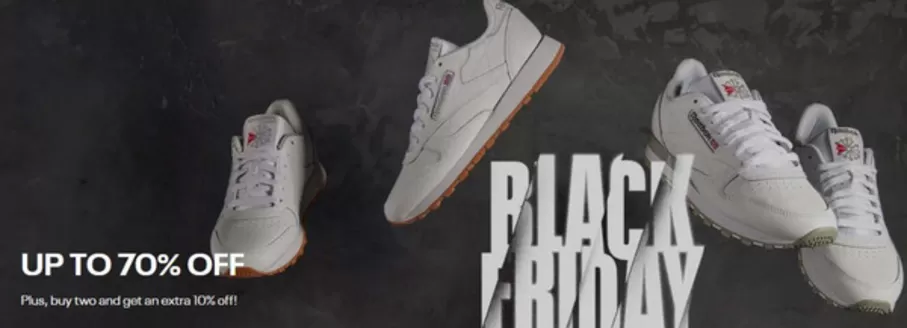 Reebok catalogue in Worthing | Up To 70% Off* | 2025-11-25T00:00:00.000Z - 2025-12-18T00:00:00.000Z