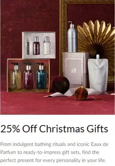 Molton Brown catalogue | 25% Off Christmas Gifts | 2025-11-25T00:00:00.000Z - 2025-12-19T00:00:00.000Z