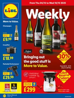 Lidl catalogue in Hastings | Offers for bargain hunters | 2025-12-04T00:00:00.000Z - 2025-12-10T00:00:00.000Z