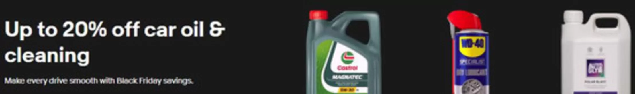 eBay catalogue in Coventry | Up To 20% Car Oil & Cleaning | 2025-11-27T00:00:00.000Z - 2025-12-03T00:00:00.000Z