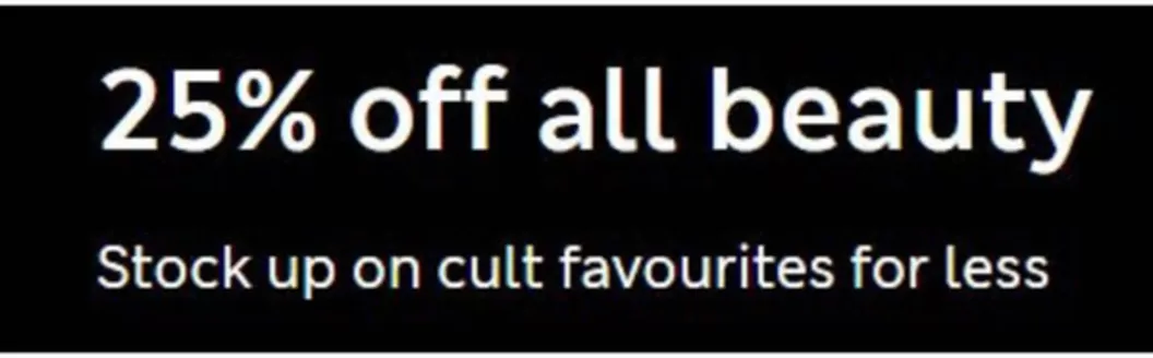 Marks & Spencer catalogue in Coventry | 25% Off All Beauty | 2025-11-27T00:00:00.000Z - 2025-12-19T00:00:00.000Z