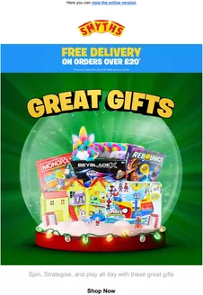 Smyths Toys catalogue in Slough | Great Gifts | 2025-12-02T00:00:00.000Z - 2025-12-18T00:00:00.000Z