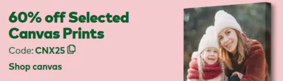 Snapfish catalogue in Birkenhead | 60% Off Selecteed Canvas Prints | 2025-12-02T00:00:00.000Z - 2025-12-25T00:00:00.000Z