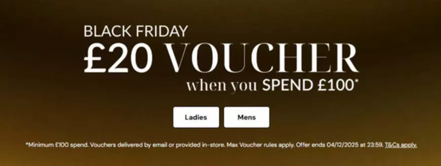 Jack Wills catalogue in Brighton | £20 Voucher When You Spend £100 | 2025-12-03T00:00:00.000Z - 2025-12-04T00:00:00.000Z