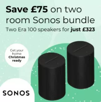 Hughes catalogue in Liverpool | Save £75 On Tow Room Sonos Budle | 2025-12-03T00:00:00.000Z - 2025-12-18T00:00:00.000Z