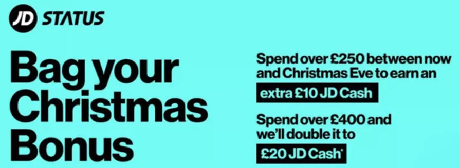 JD Sports catalogue in Cannock | Bag Christmas Bonus | 2025-12-03T00:00:00.000Z - 2025-12-30T00:00:00.000Z